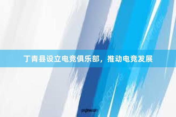 丁青县设立电竞俱乐部，推动电竞发展